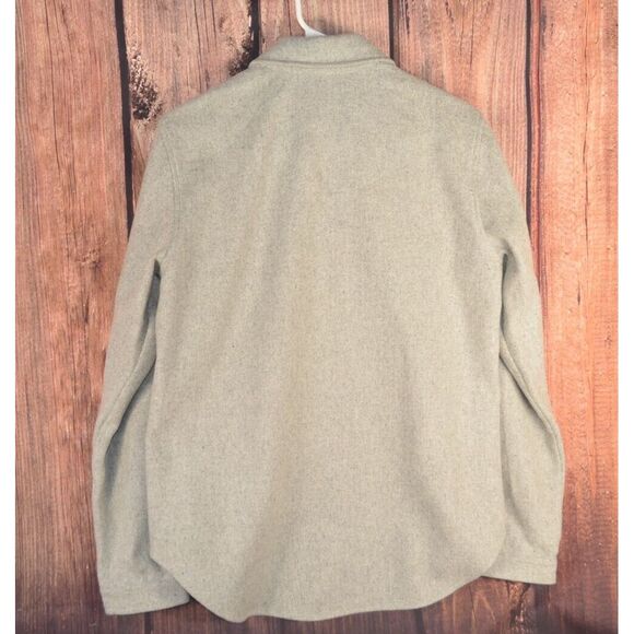 Orvis‎ Women's Gray CPO Wool Jacket Vintage Style Size Medium M Button Up - Picture 4 of 6